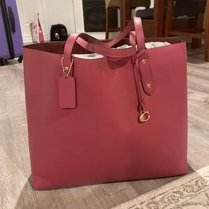Blush Pink Coach Tote